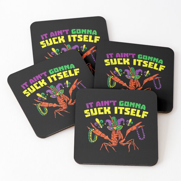 Item preview, Aint Gonna Suck Itself Funny Mardi Gras For Men  designed and sold by amyadt77.