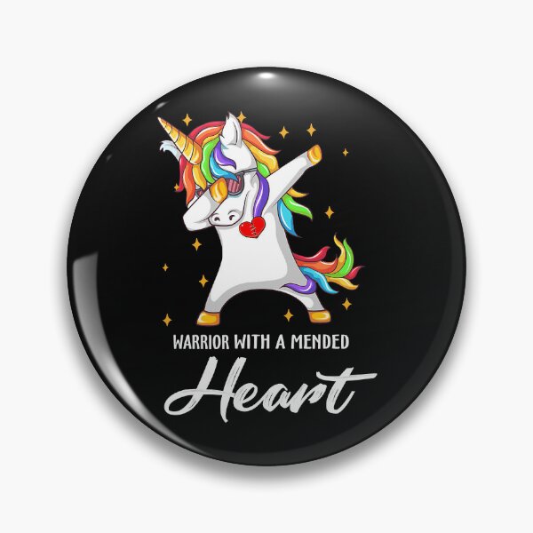 Item preview, Warrior In A Mended Heart Dabbing Unicorn CHD Awareness Day designed and sold by douglasgary019.