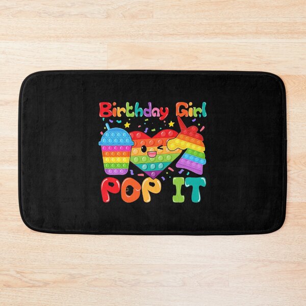 Item preview, Birthday Girl Popit Unicorn Ice Cream Pop Up Fidget Toy designed and sold by douglasgary019.