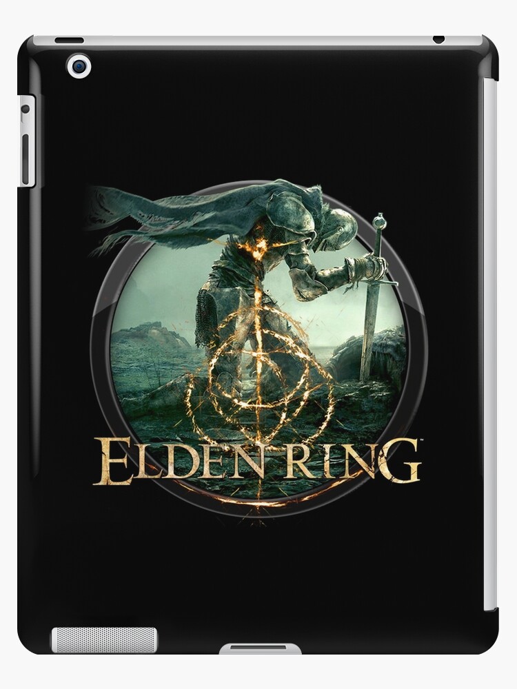 Elden Ring Logo Knight Templar Video Game | iPad Case & Skin
