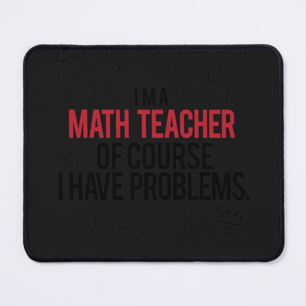 Item preview, Math Teacher With Problems Classic T-Shirt designed and sold by JasminMiska.