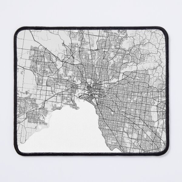 Item preview, Melbourne City Map of Australia - Light designed and sold by deMAP.