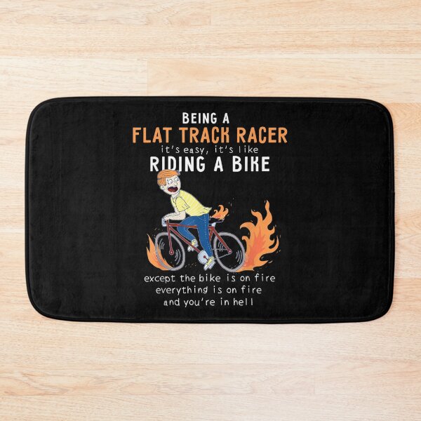 Item preview, Flat Track Racer Like Riding Bike Cyclist Funny  designed and sold by amyadt77.