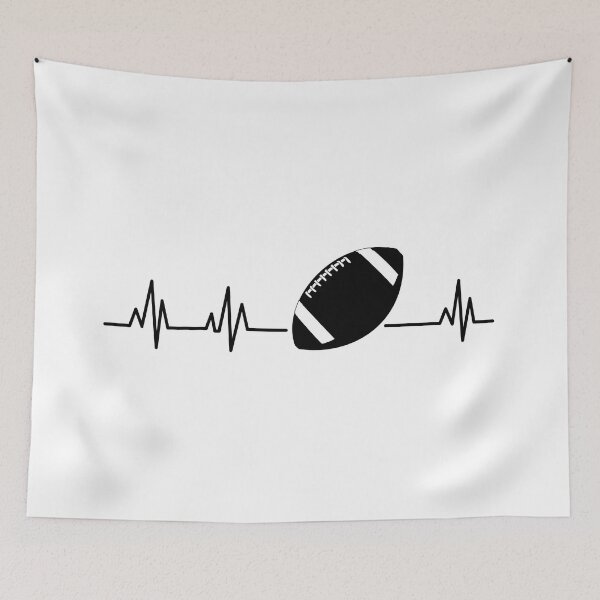 Item preview, Football Heartbeat Line / Football Is Life designed and sold by akina77.