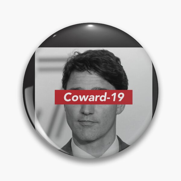 Item preview, Trudeau Coward-19 Essential T-Shirt designed and sold by ThomasWahl.