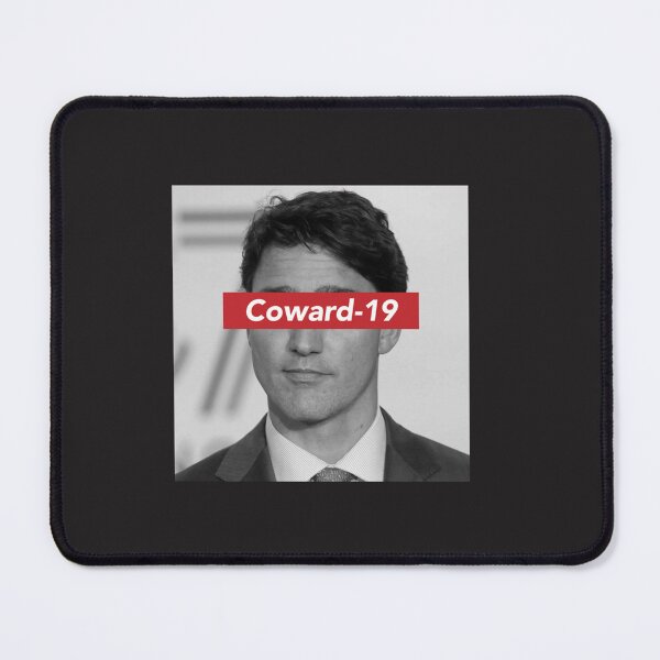 Item preview, Trudeau Coward-19 Essential T-Shirt designed and sold by ThomasWahl.