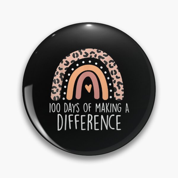 Item preview, 100 Days Of Making A Difference 100th Day Of School Teacher  designed and sold by amyadt77.