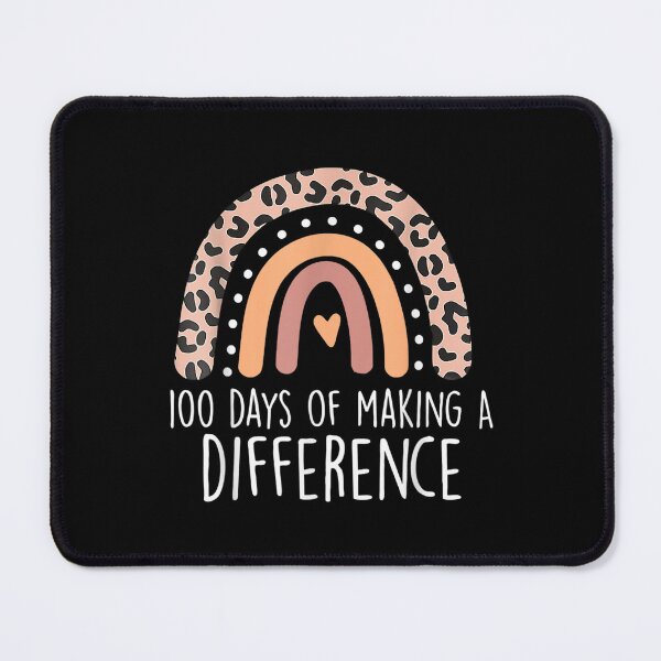 Item preview, 100 Days Of Making A Difference 100th Day Of School Teacher  designed and sold by amyadt77.