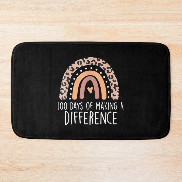 Item preview, 100 Days Of Making A Difference 100th Day Of School Teacher  designed and sold by amyadt77.