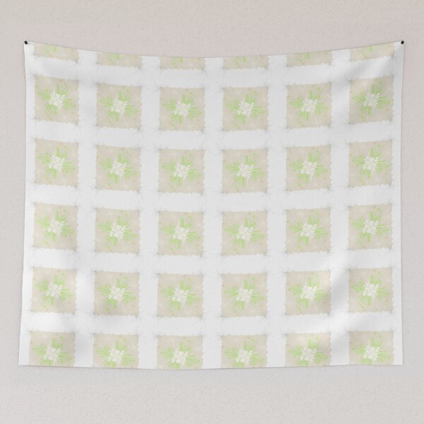 Item preview, White Orchids on Beige II designed and sold by mixMixtli.