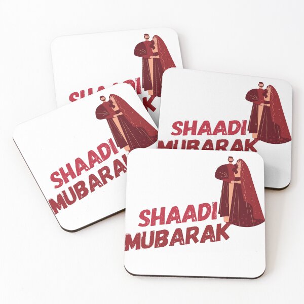 Item preview, Copy of Shaadi Mubarak Happy wedding  designed and sold by BePosh.