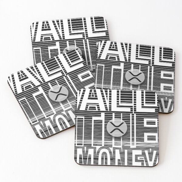 Item preview, XRP ALL THE MONEY designed and sold by Nathan J Taylor Art.