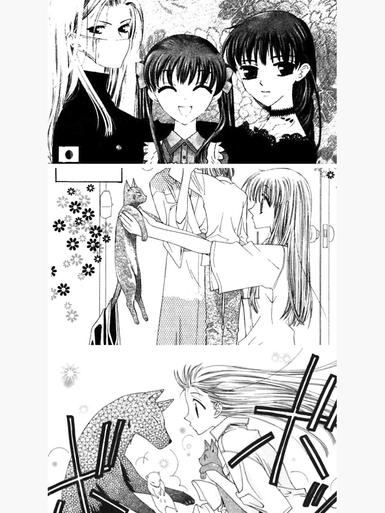 "Fruits Basket Manga Tohru " Sticker by GlenCook Redbubble