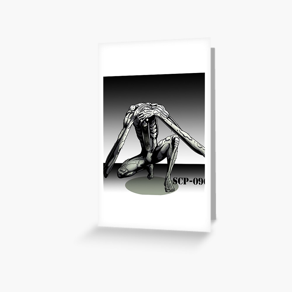 SCP-096 Greeting Card for Sale by Paperparrots