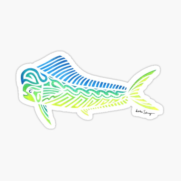 Mahi Stickers for Sale