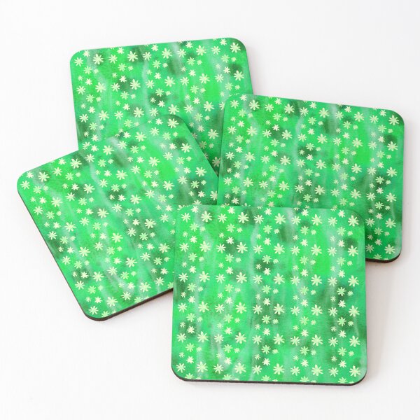 Item preview, Groovy Abstract Watercolor | Vintage (Garden Green) designed and sold by JynnDoesArt.