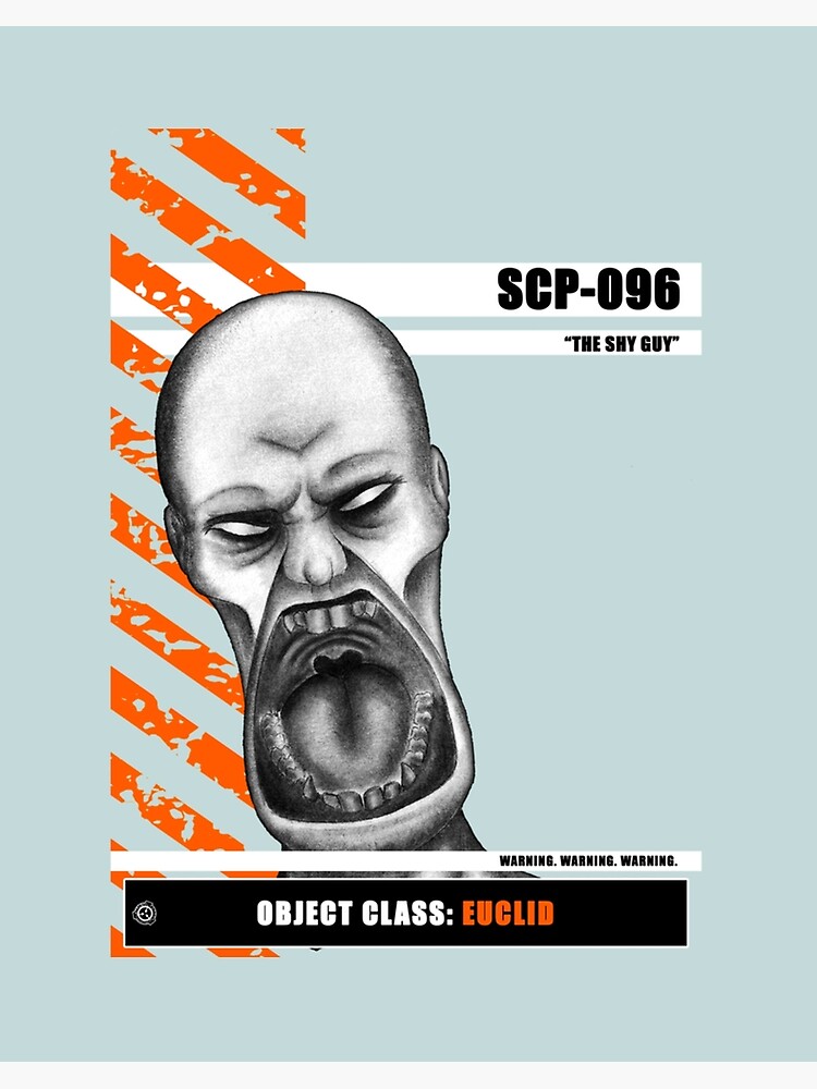 scp 096 Picture , scp 096 face | Art Board Print