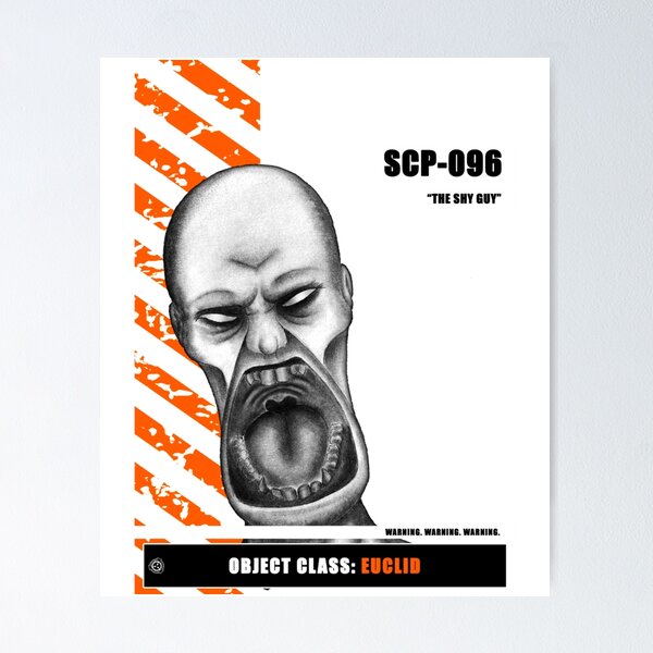 SCP-096 Rampage Poster by SCP ILLUSTRATED – The SCP Store