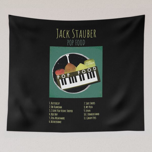 Item preview, Jack Stauber - pop food - TRACKLIST logo Essential designed and sold by HawineAdema.