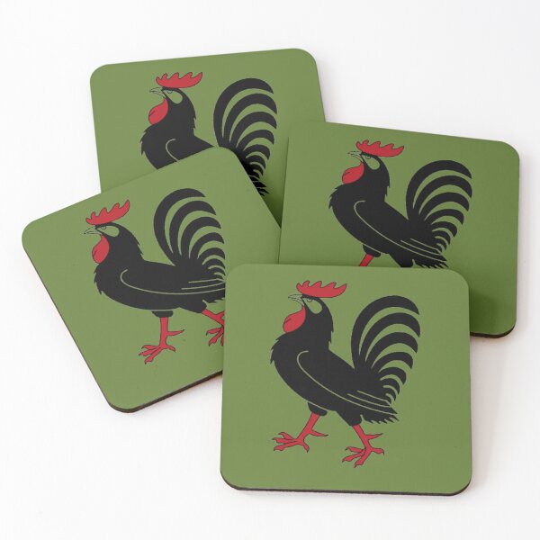 Item preview, Black rooster designed and sold by Rejcharms.