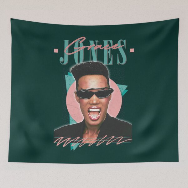 Artikelvorschau, Grace Jones Ästhetisches Design im verblassten Stil der 80er Jahre entworfen und verkauft von SauerErik.