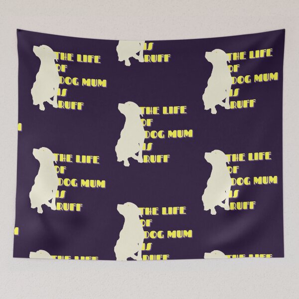 Item preview, Life of a Dog mum is ruff designed and sold by JAdotdotDesigns.
