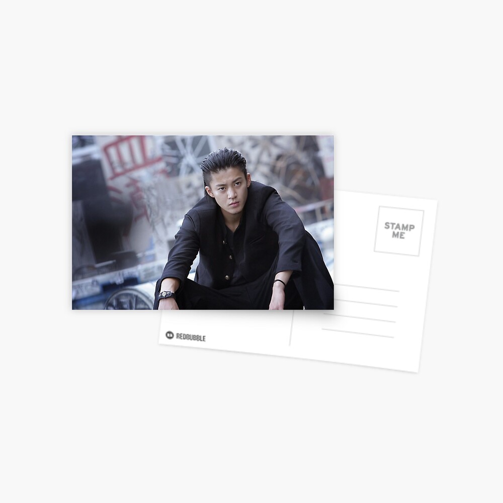 Oguri Shun Genji Takiya Crows Zero Greeting Card By Alisonhermann Redbubble