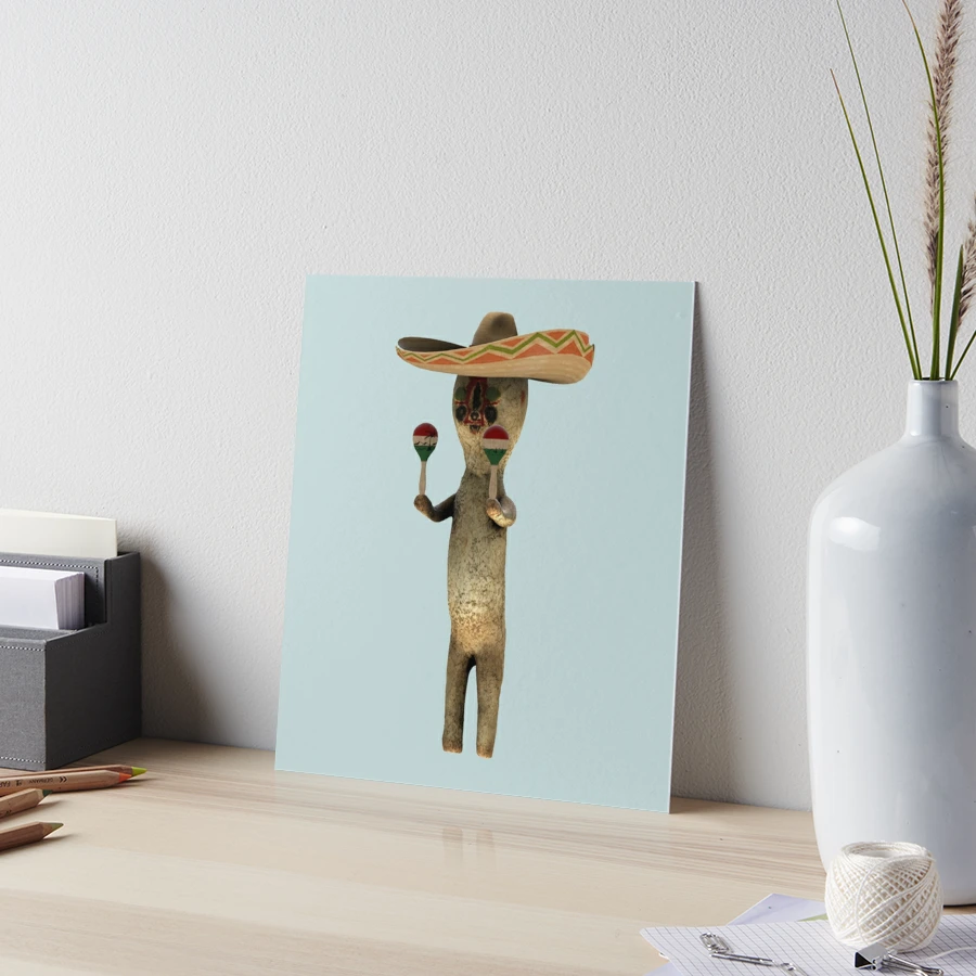 SCP-173 sombrero Photographic Print for Sale by Geempah