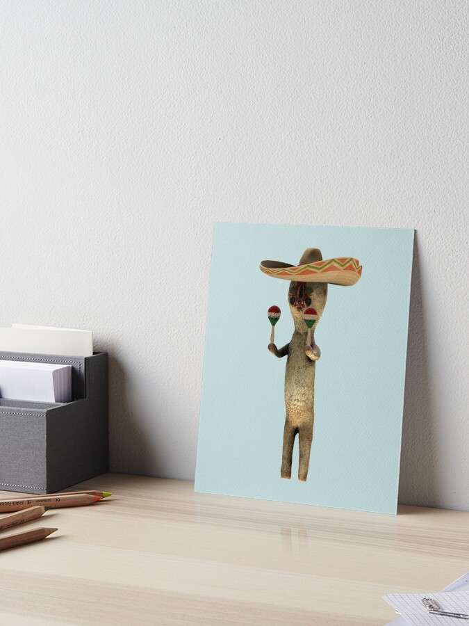 SCP-173 sombrero Greeting Card for Sale by StandleyCorin