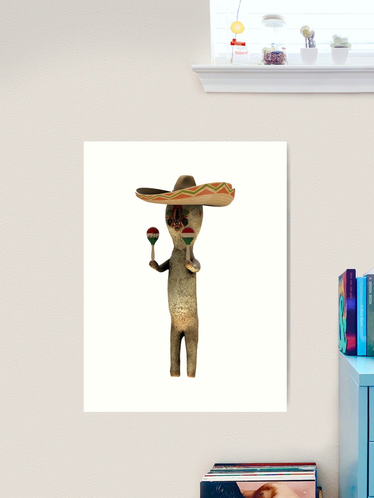 SCP-173 sombrero  Art Board Print for Sale by FlaviaMadriz6