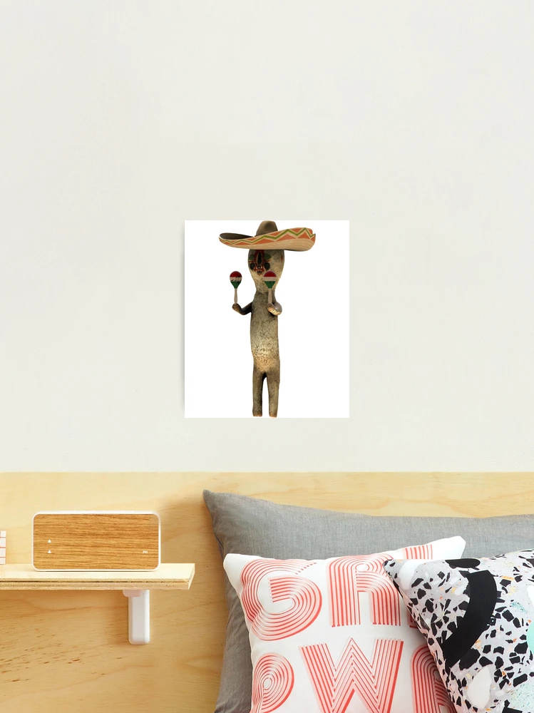 SCP-173 sombrero Art Board Print for Sale by StandleyCorin