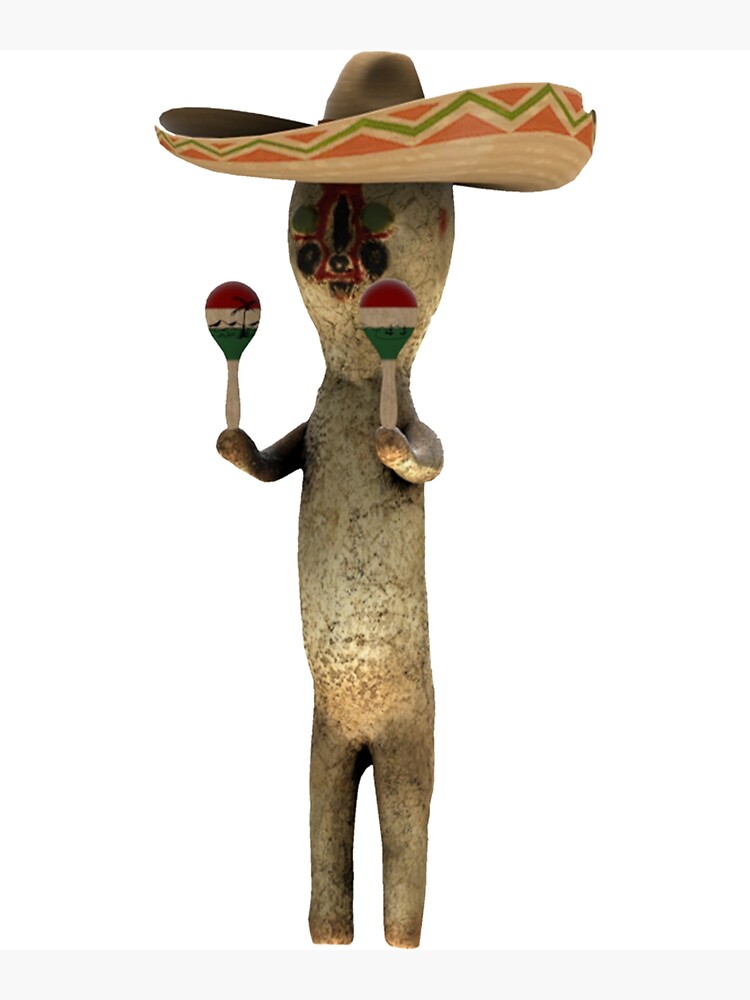 SCP-173 sombrero Greeting Card for Sale by StandleyCorin