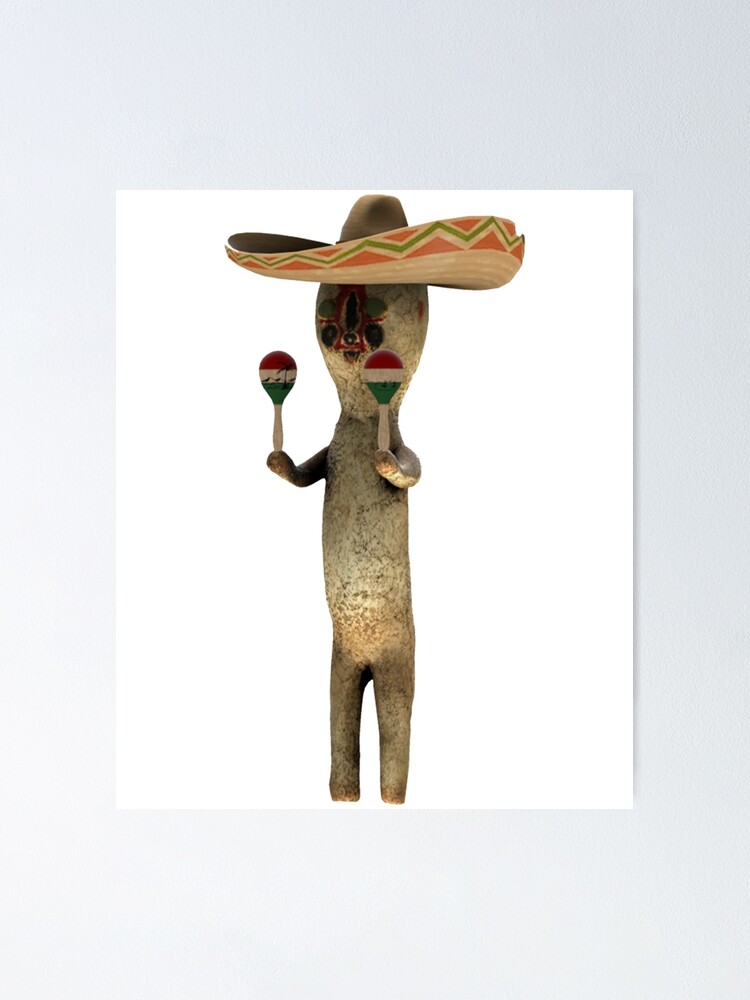 SCP-173 sombrero | Art Print