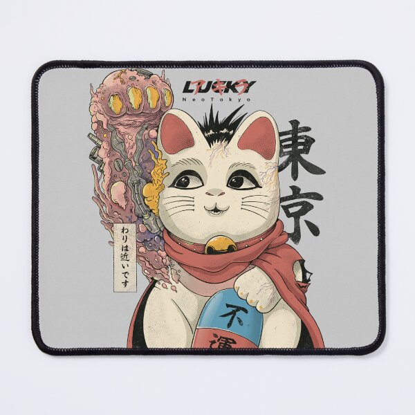 Item preview, Unlucky neotokyo cat designed and sold by ppmid.