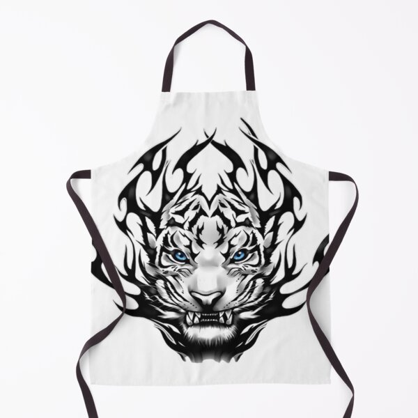 Item preview, ,Black And White tiger designed and sold by Elbruz.