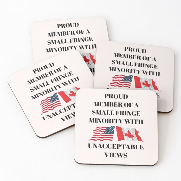 Item preview,  Proud member of a small fringe minority with unacceptable views. designed and sold by Umiska.