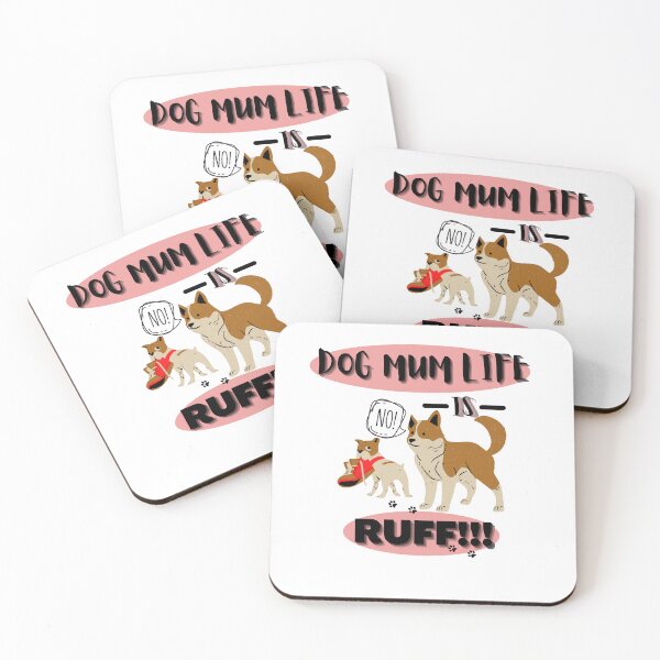 Item preview, Dog mum life is Ruff designed and sold by JAdotdotDesigns.