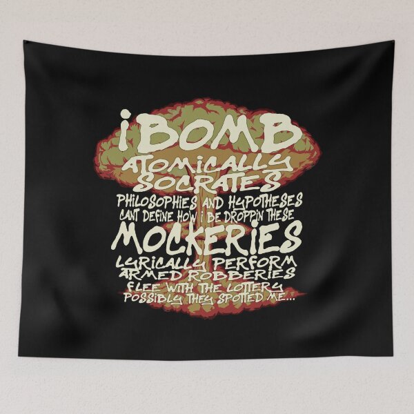 Item preview, I Bomb Atomically designed and sold by FindingGossip.