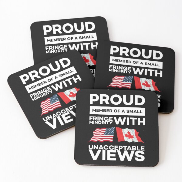 Item preview, Proud member of a small fringe minority with unacceptable views. designed and sold by Umiska.