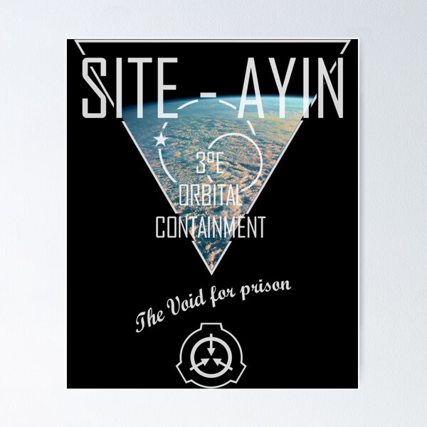 SCP logo Poster for Sale by AlmaFa123