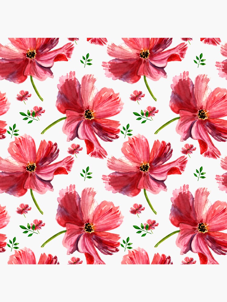 "cath Kidston Flowers drawing original art design gift idea for her