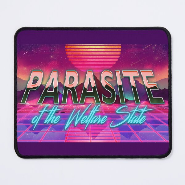 Item preview, Parasite of the Welfare State Vaporwave designed and sold by Lori P.
