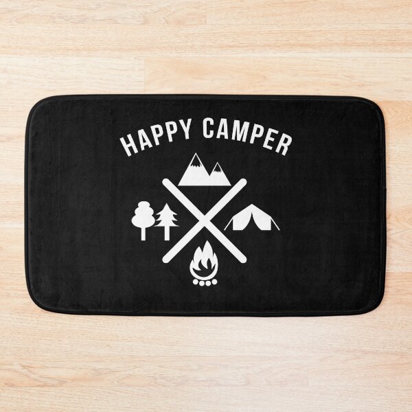 Item preview, Camping Bucket Sayings Happy Camper designed and sold by skeierleber4327.