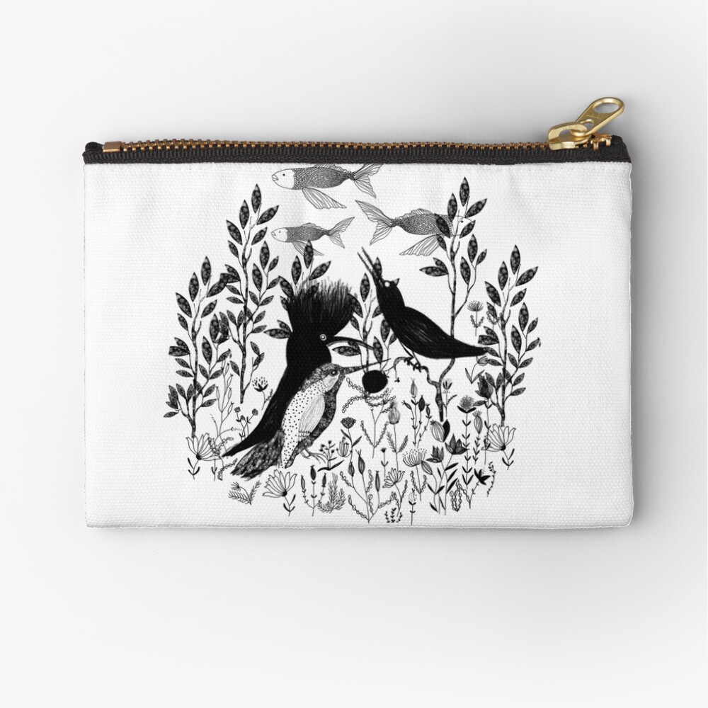 Birds Zipper Pouch