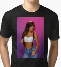 Kelly Kapowski - Saved By The Bell - 90s Shirt Tri-blend T-Shirt