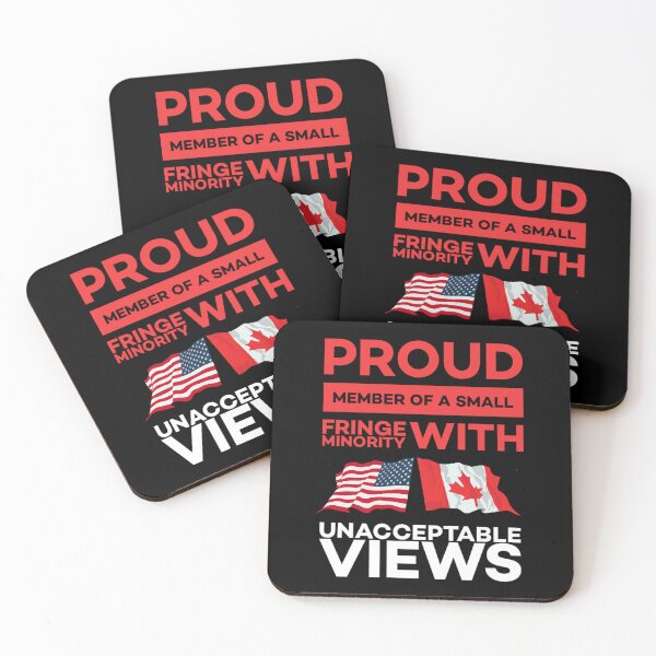 Item preview,  Proud member of a small fringe minority with unacceptable views. designed and sold by Umiska.
