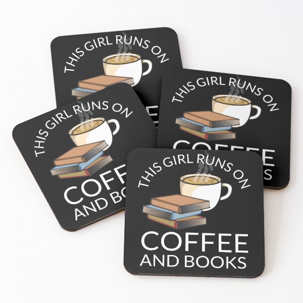 Item preview, This Girl Runs On Coffee And Books designed and sold by pixelone.