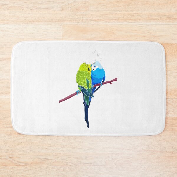 Item preview, Bird Budgies Couple designed and sold by Thelmasutton.