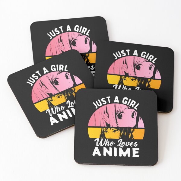 Item preview, Just A Girl Who Loves Anime designed and sold by patternprint1.