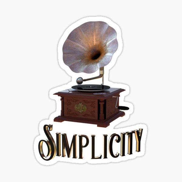 Item preview, Simplicidad - Gramófono designed and sold by dathasholly.